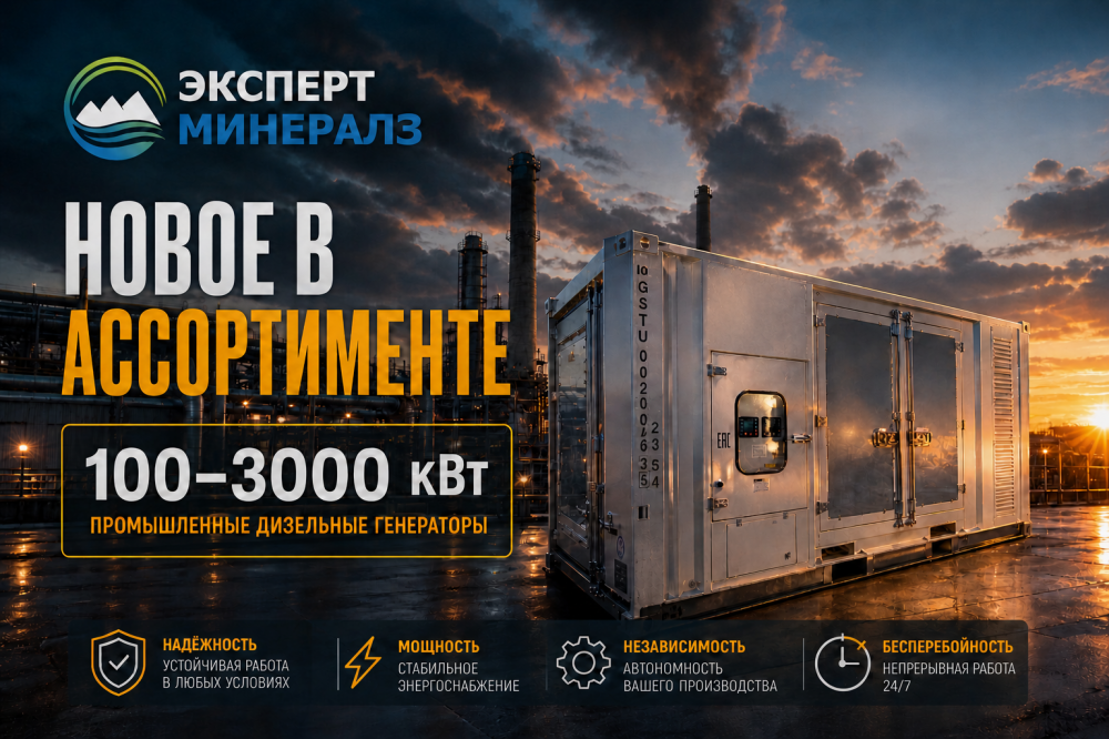 Новый вектор развития: промышленные дизельные генераторы 100–3000 кВт в нашем ассортименте